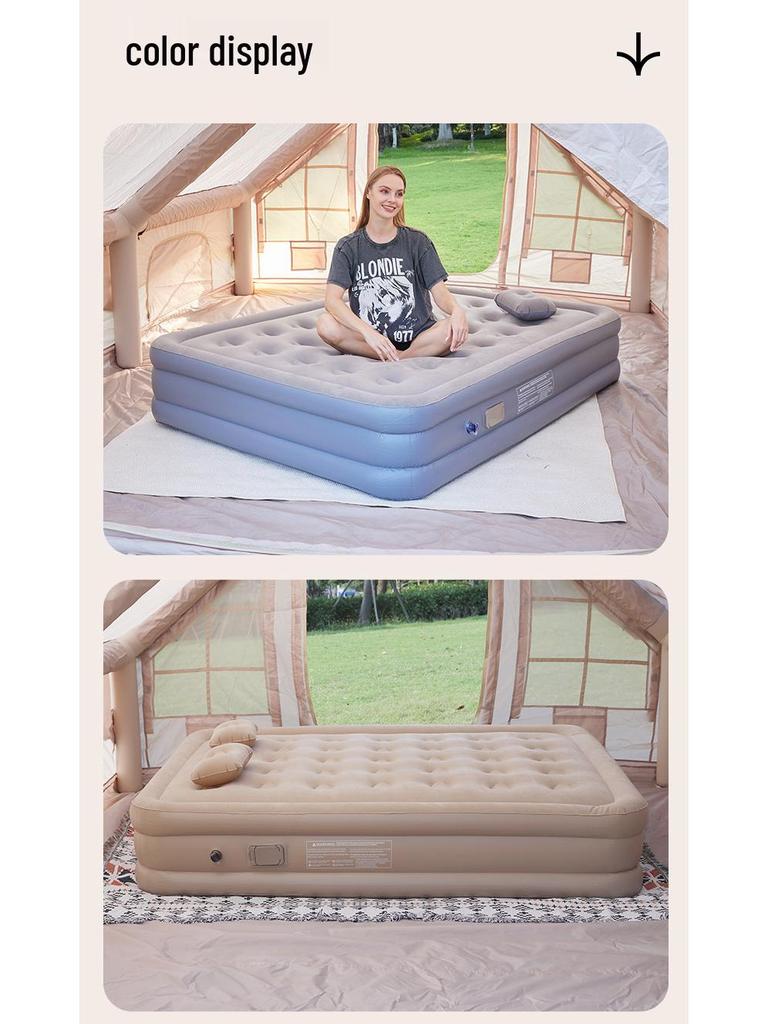 Портативный надувной диван-кровать для улицы и походная надувная подушка