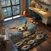 Pokemon Anime Rug Carpet Large Area Rug Non Slip Washable Floor Mat Gamer Room Bedroom Home Decor