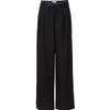 VEROMODA Women's Pleated Wide-Leg Casual Pants