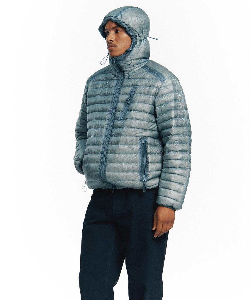 HAZZYS [His] Teal Blue Lightweight Goose Down