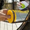 Bike Chain Lubricator Bicycle Chain Oiler Lubricating Disc Bicycle Maintenance Tool Cycling Gear Roller Lubricant Bike Accessory
