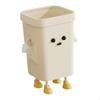Creative Trash Can Cartoon Garbage Container Sturdy Multifunction for Bathroom Bedroom