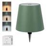 LED Table Lamp Touch Sensor Rechargeable Desktop Night Light 3 Colors Dimming Wireless Reading Lamp For Hotel Bar Bedroom Decor