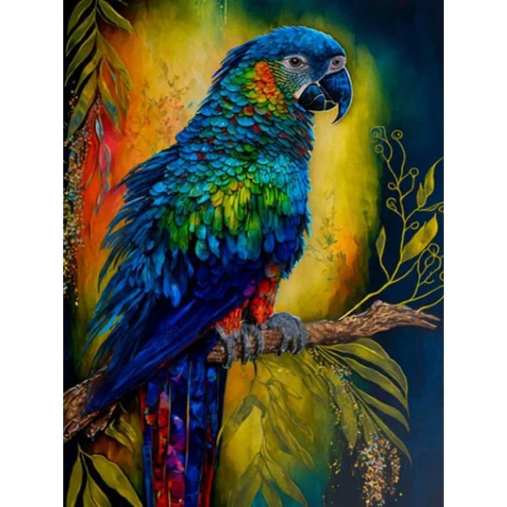 Алмазная картина, полная дрель, конфетный дом, круглая алмазная живопись, ручная работа, искусство, птица, сделай сам, алмазная мозаика, картина, украшение дома