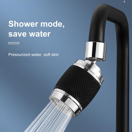 Удлинитель для смесителя с поворотом на 360 градусов и регулируемыми режимами потока воды. Брызгозащищенный кухонный смеситель.