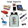 Backpack, with Multiple Organizational Compartments, Fits 15.6 Inch Notebook, for Travel, Teen, Business Work P1757