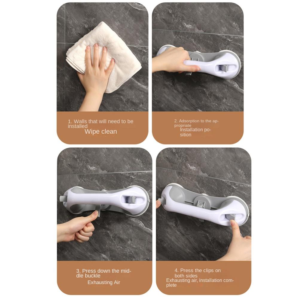 Противоскользящие поручни для душа Поручни, препятствующие падению Переносные поручни для инвалидов Фурнитура для ванны