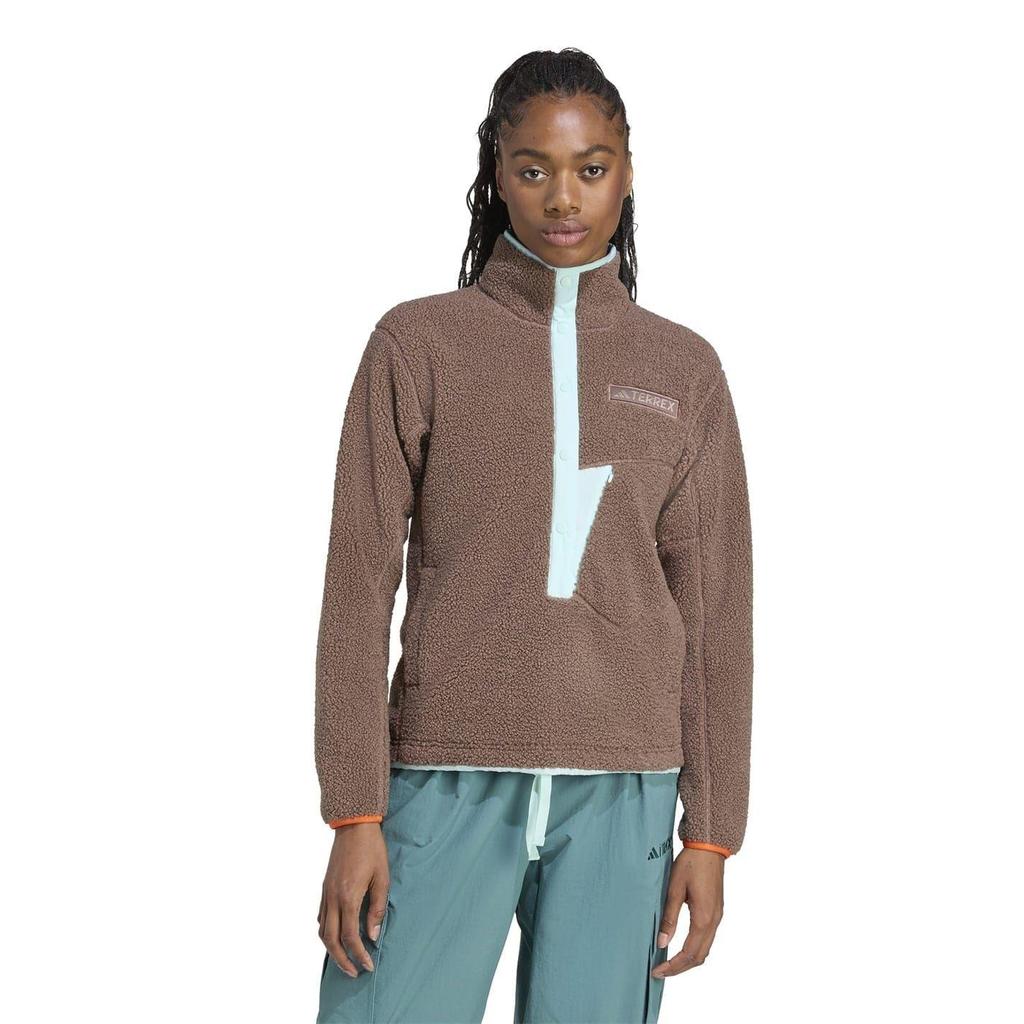 Adidas Womens/Ladies Terrex Xploric High Pile Chest Pocket Sweatshirt