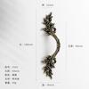 European Antique Clothes Cabinet Door Handle Golden Silver Carved Dressing Table Drawer Handle Zinc Alloy Furniture Hardware