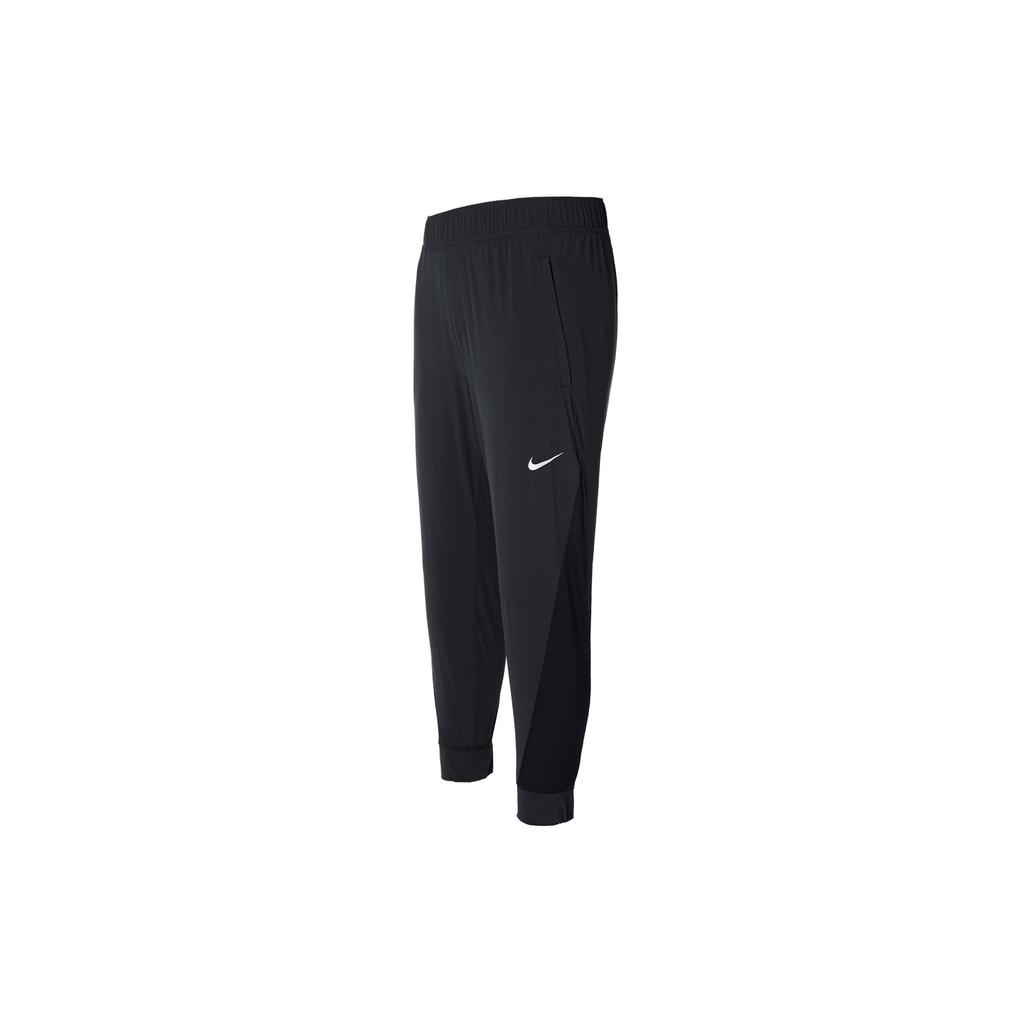 Nike Essential Running Training Mesh Spliced Quick-Dry Breathable Woven Sports Pants Women Pants Black DA1253-010