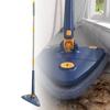 Premium Chenille Flat Mop For Efficient Hardwood Floor Cleaning Blue Or White