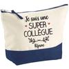Trousse de maquillage - PLANETEE - Réjane Super Collègue - Grand format - Coton - Impression sublimation HD personnalisée