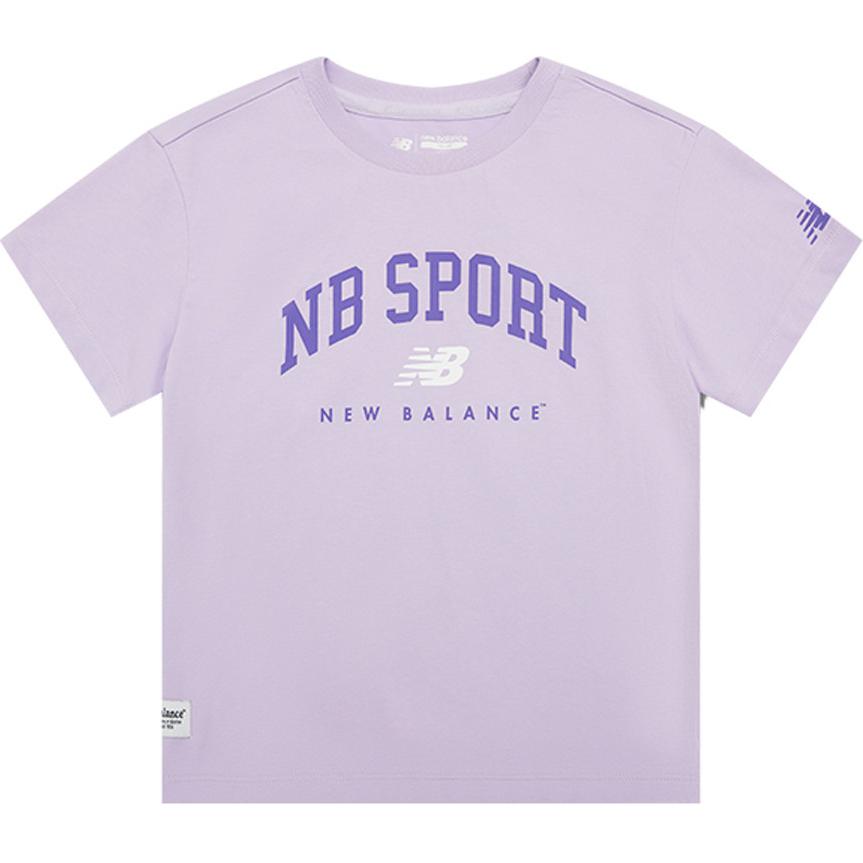 New Balance T Shirt Violet Children Aged 3 7 Years Old 7EE2E043-88