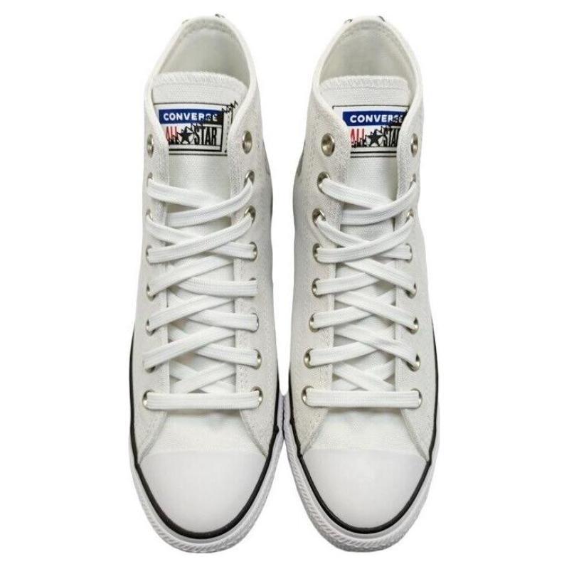 Converse Удобные повседневные парусиновые кеды All Star с высоким верхом, унисекс, черно-белые