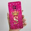 Для Huawei Nova 8i Honor 50 Lite Чехол для телефона для пары с короной и начальной буквой Nova8i Honor 50Lite Мягкий силиконовый TPU Защитный чехол