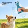 Small Medium Dog Interactive Toys Latex Animal Toy, Squeaky Chew Cute Cartoon Indoor Outdoor Play Cattle Sheep, Teeth Cleaning Toy for Aggressive