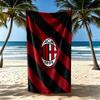 Ac Milan Beach Towel Quickdry Soft Microfiber Comfortable Lightweight Suitable For Swimming Gym Camping Yoga Vacation