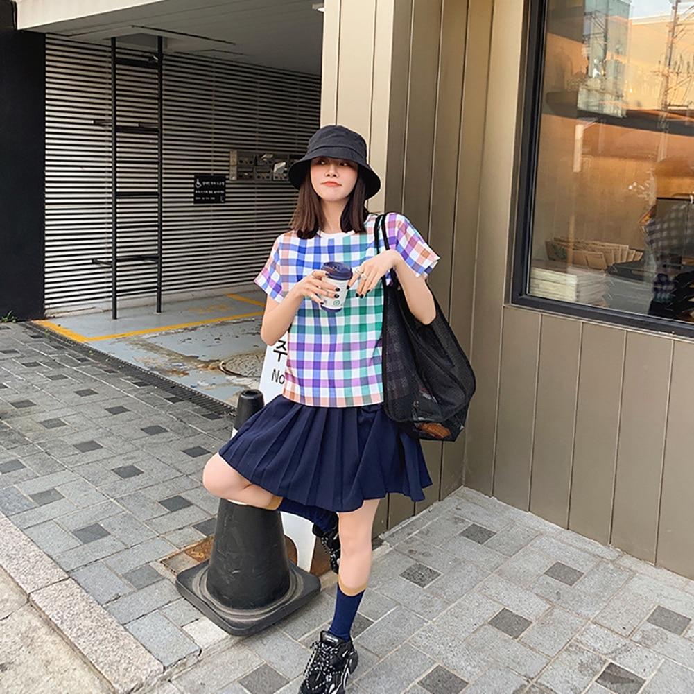 Летняя прозрачная сетчатая сумка через плечо Ins, женские легкие универсальные пляжные сетчатые сумки большой вместимости для покупок