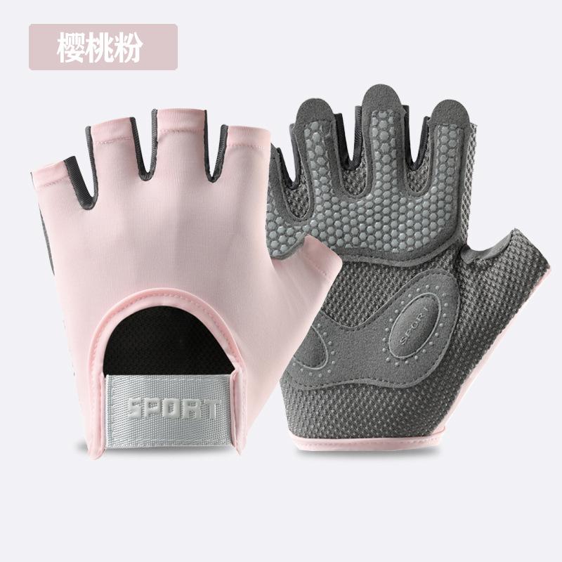New sports gloves, slippery shock absorption, wear-resistant, breathable and anti-cocooning, half-finger gloves
