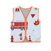 Korntex Childrens/Kids Rescue Rangers CO² Neutral Fire Engine Hi-Vis Vest