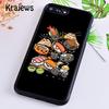 Krajews Кавайный Стек Суши Мягкий Чехол для Телефона Cover For iPhone 17 Air 16 15 14 plus 11 12 13 pro max Plus coque Fundas