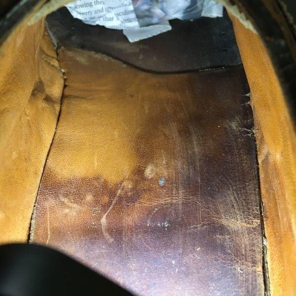 1968 Made? FLORSHEIM Kenmoor Long Wingtip Shoes Size 10.5C (27.027.5cm) Imperial Vintage Men's(USED)