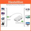 Мини DisplayPort к HDMI DVI VGA 3-в-1 адаптер с чипсетом для Macbook Pro Air для настройки нескольких мониторов