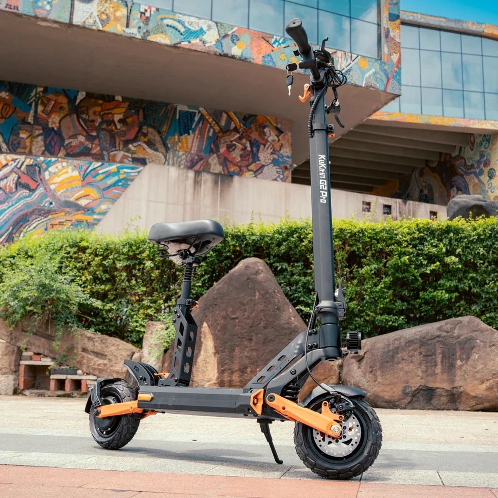 Электросамокат KuKirin G2 PRO 2025 48В 15,6Ач Высокоемкостный Дорожный Электросамокат с Большим Аккумулятором для Поездок на Большие Расстояния