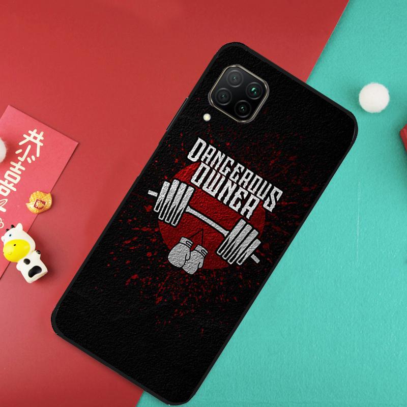Warning Angry Danger Owner For Huawei Nova 9 10 SE 11 Pro 7i 8i 11i 12i Y73 Y72 Y61 Y91 Y90 Y70 Y60 P30 P40 Lite Case