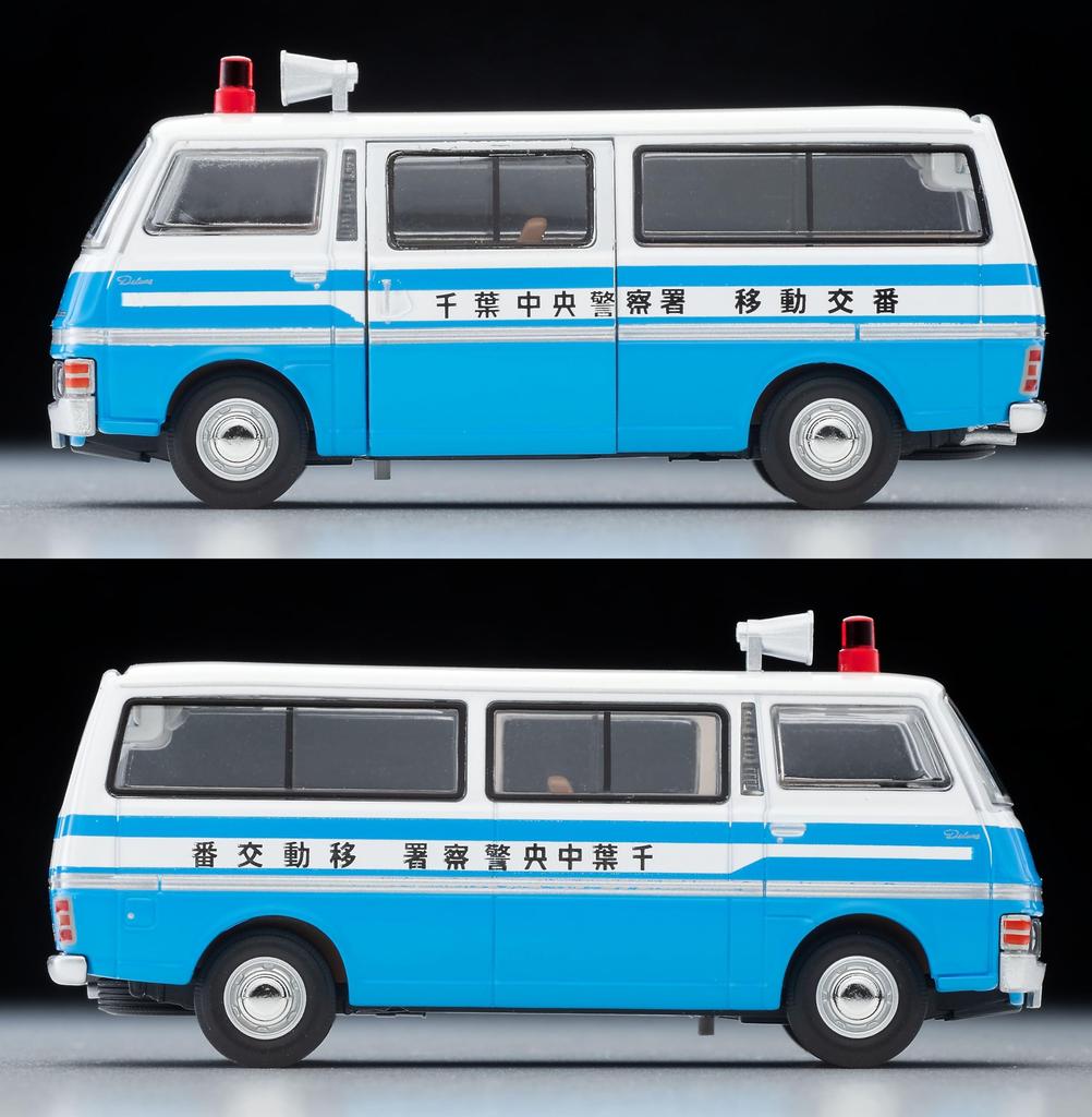 Tomica Limited Vintage Neo LV-N324a Nissan Caravan Мобильный полицейский участок Готовое изделие
