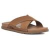 UGG Мужские тапочки Wainscott из спилка коровьей кожи, цвет каштановый 1124902-CHE