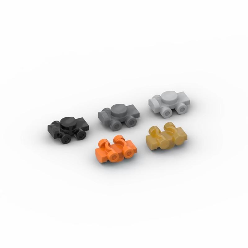 50 шт. Детали MOC 11253 Спортивные роликовые коньки Совместимые кубики DIY Сборка Строительные блоки Мозговая игрушка Подарок Частица Детская головоломка