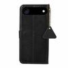 For iPhone 17 Air Case RFID Blocking Genuine Cow Leather Phone Cover Litchi Texture