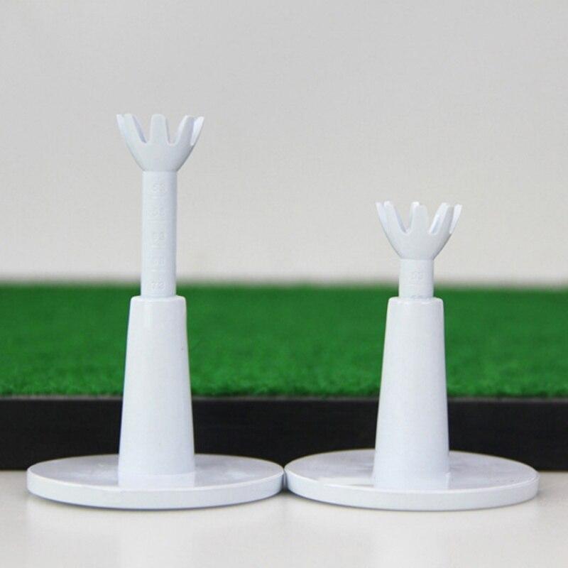 hot! 2pc/set Adjustable Exercise Golf Tee For Practicing Training Golf Accessories