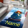 Custom personalization Paddington Bear Area Rug - Perfect For Kitchen, Bathroom,Laundry Room Decor Large Size Available,Gift All Seasons