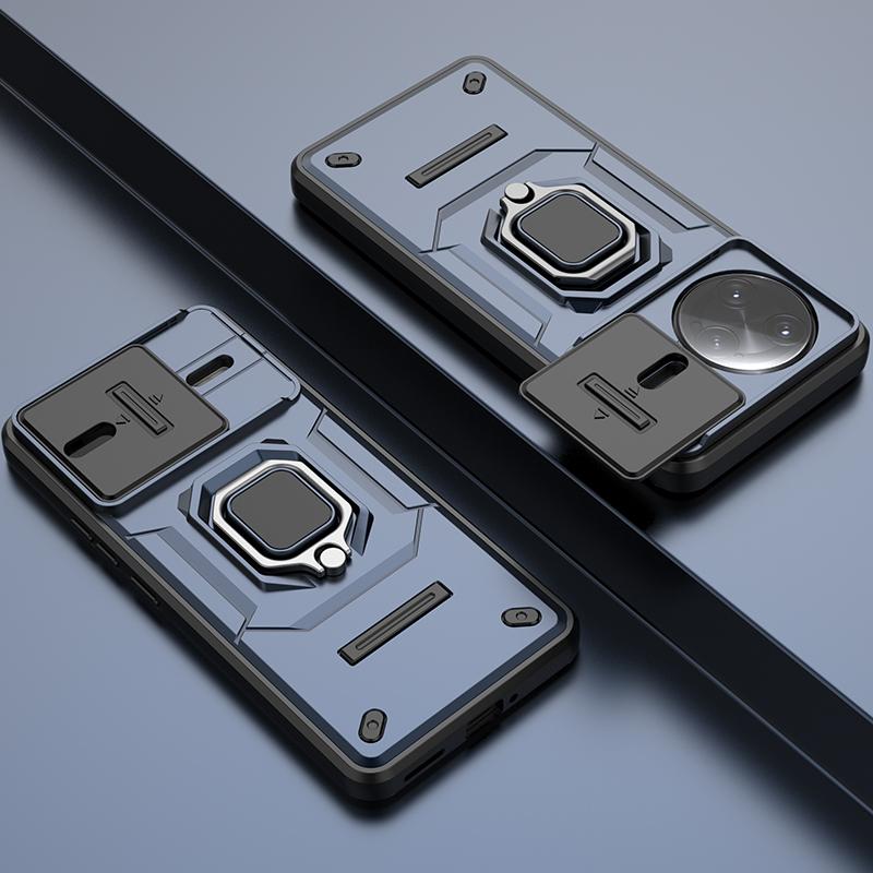 Для POCO F7 Ultra Slide Camera Защитное кольцо-держатель для объектива Чехол для POCO F7 Pro X7pro C75 F7ultra Противоударный бронированный чехол-подставка