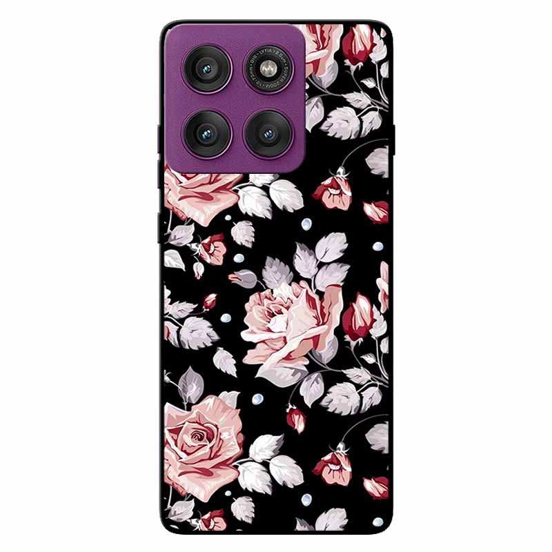 For Motorola Edge 60 Pro Case Edge 60 Black TPU Silicone Back Cover Case for Edge 60 60 Pro 5G Bumper MOTO Edge60 5G Phone Funda
