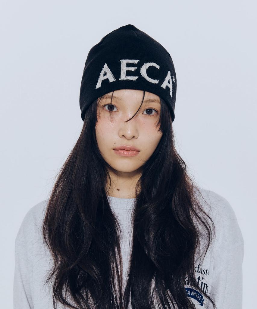 AECA Шапка с логотипом Aeca - Черная