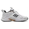 adidas JZ Runner Ткань Кожа спилка Универсальные Амортизирующие Прочные Низкие Повседневные Кроссовки Унисекс Белые Черные IH6362