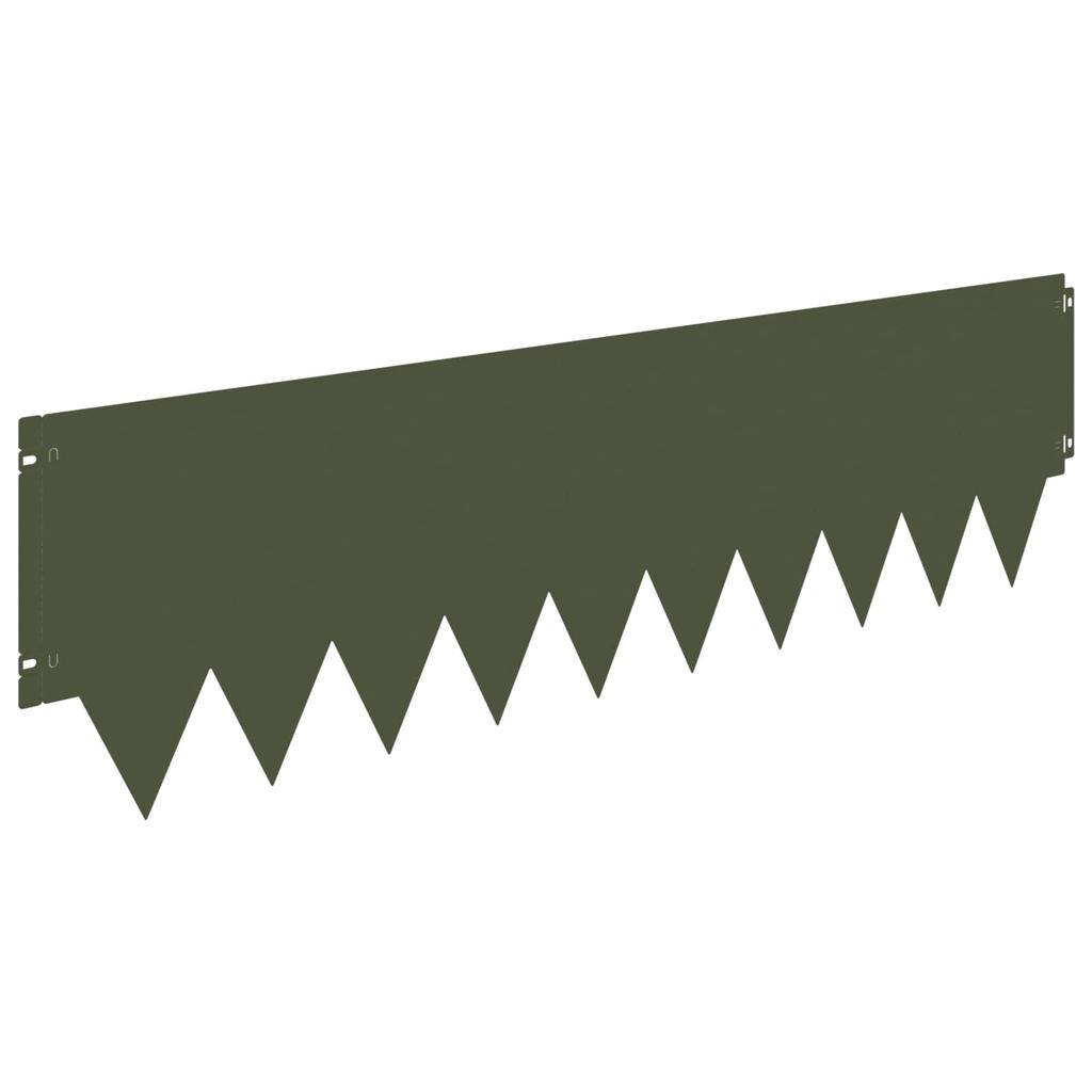 Lawn Edging 10 pcs Metal