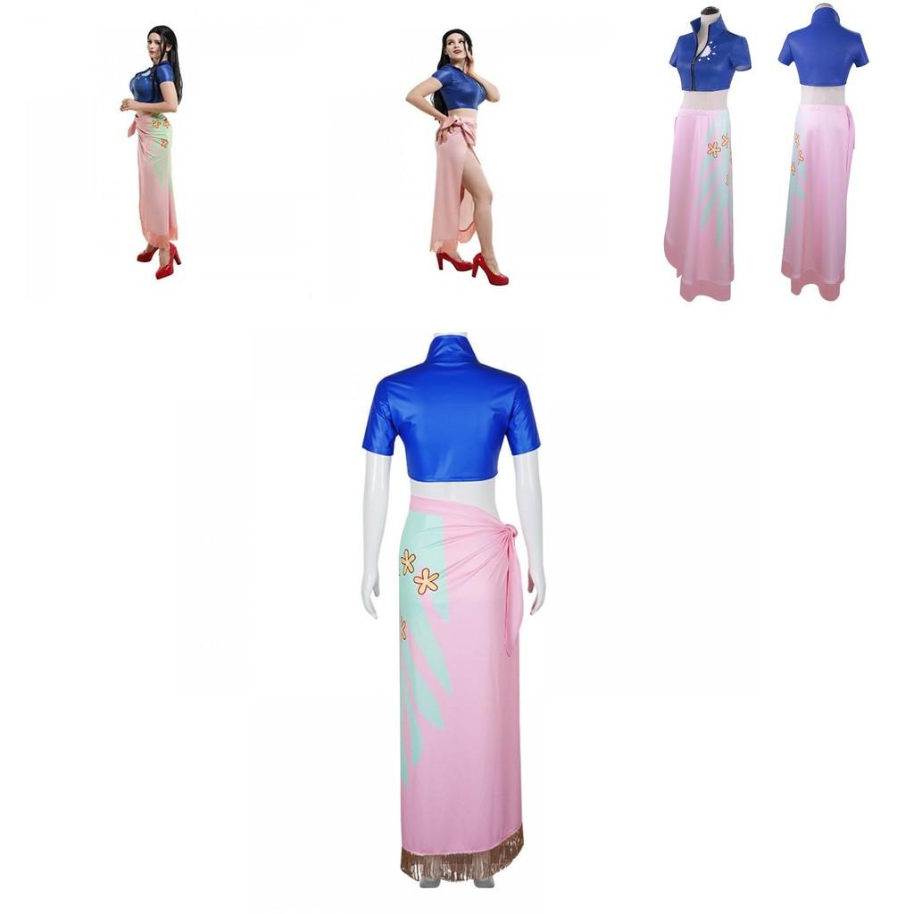 Юбка Нико Робин из One Piece Аниме Косплей Костюм Хэллоуин Топы Декорированные Идеально Для Комик-Выставок И Вечеринок.