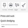 Sink Drain Pipe Tool Pipeline Dredge Suction Cup Toilet Floor Drain Unclogger Sink Pipe Dredger
