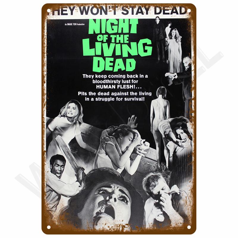 Retro Metal Sign Wall Art Mural Aesthetic Room Home Decor Items Poster Vintage Metal Plate Garage Decoration Tin Sign Plates Bar