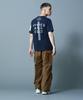AVIREX REMODEL DESIGN CREW NECK T-SHIRT(WEB&DEPOT Exclusive) XL navy 783-3934025