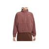 Nike Therma-Fit Свободный Однотонный Воротник-стойка Удобный Модный Свитшот с длинным рукавом Женский свитшот Красно-коричневый FV7956218