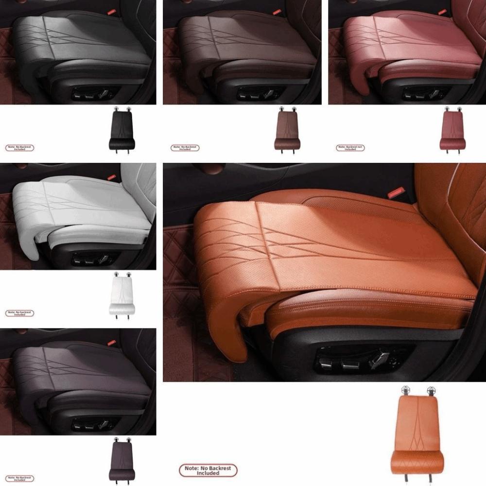 Leg Support Pads Car Seat Leg Support Extension Leather Seat Padding Mat Cover  Automobile