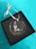 Bloodhound, St. Hubert Hound, Sleuth-hound – Crystal bauble with a photo, dog photo in crystal | Art-Dog