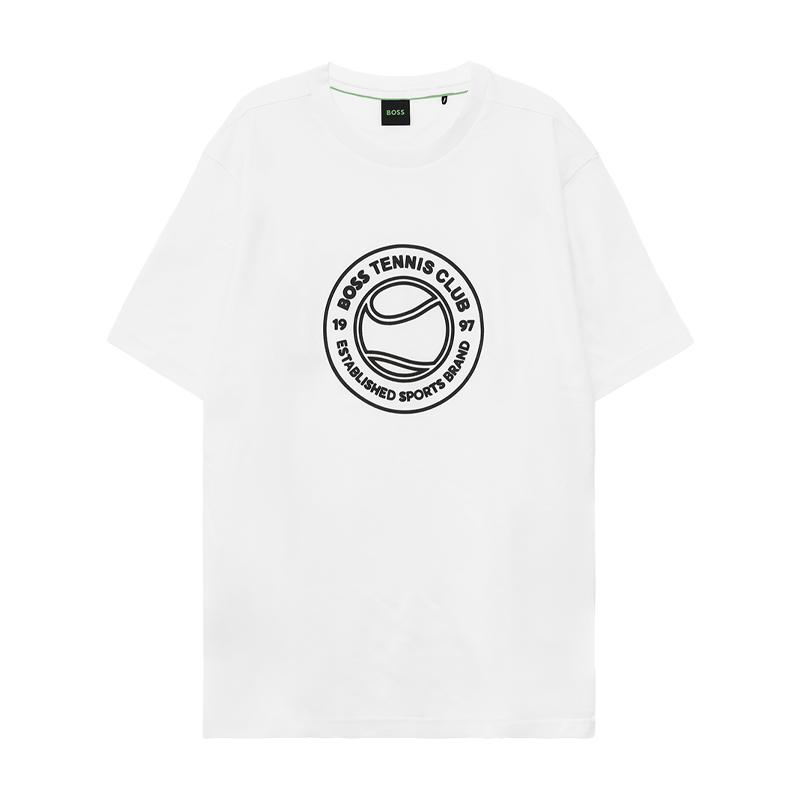 BOSS SPORTS Boss Теннисный Арт Хлопковая Футболка из Джерси (50553648100)