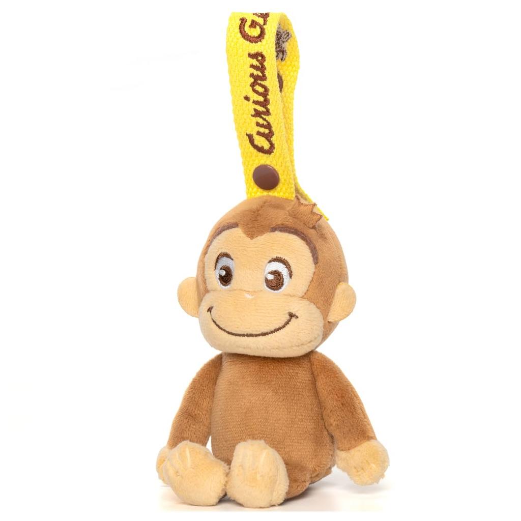 Takara Tomy Arts Curious George Plush Curious George Plush Approximately 12cm Tall Mascot, Toy,