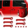Для Jeep Wrangler JK JKU Накладки на дверные ручки Накладки на ручку задней двери Аксессуары P
